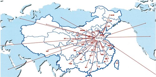 豪门国际销往全球的健身器材
